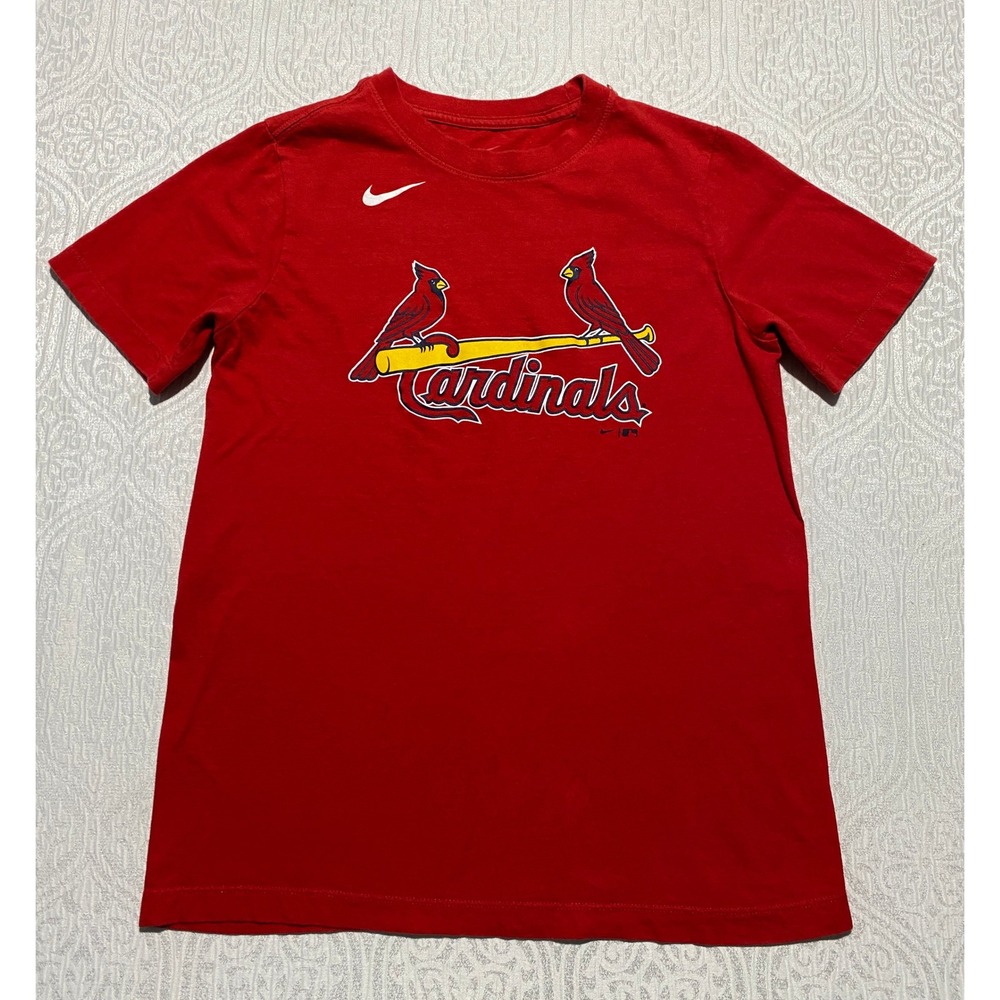 Nike St. Louis Cardinals MLB Red Graphic T-Shirt Boys Large NY28P-62Q